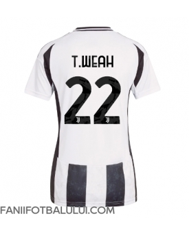 Juventus Timothy Weah #22 Tricou Fotbal Replică 2024-25 Femei Acasa